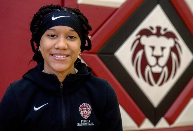 Peoria High School freshman basketball player Aaliyah Guyton, 14, daughter of Peoria High School basketball star, Indiana grad and former pro player A.J. Guytonin has already attracted the attention of college programs.